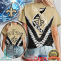 New Orleans Saints It Is In My DNA Iconic Logo Graphic T Shirt - Limotees LLC