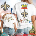 New Orleans Saints x Toy Story Classic Characters T Shirt - Limotees LLC