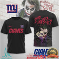New York Giants Official NFL Joker Why So Serious 3D Shirt - Limotees LLC