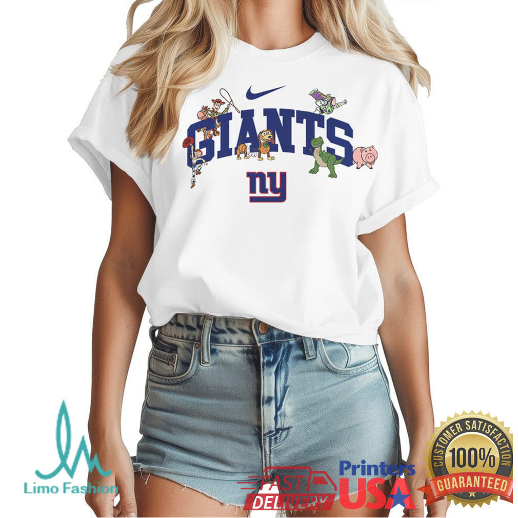 New York Giants Toy Story Crossover Women's Personalized T Shirt - Limotees LLC