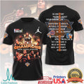New York Knicks Emirates NBA Cup Champions Jordan Brand Team Roster T Shirt - Limotees LLC