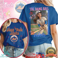 New York Mets Barbie Aesthetic Hit The Dang Ball Fan T Shirt - Limotees LLC