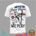 New York Mets Faith Baseball T Shirt God Wins Forever Jesus Name We Play T Shirt - Limotees LLC