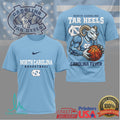 North Carolina Tar Heels Basketball Shirt Carolina Fever Rameses Tee - Limotees LLC