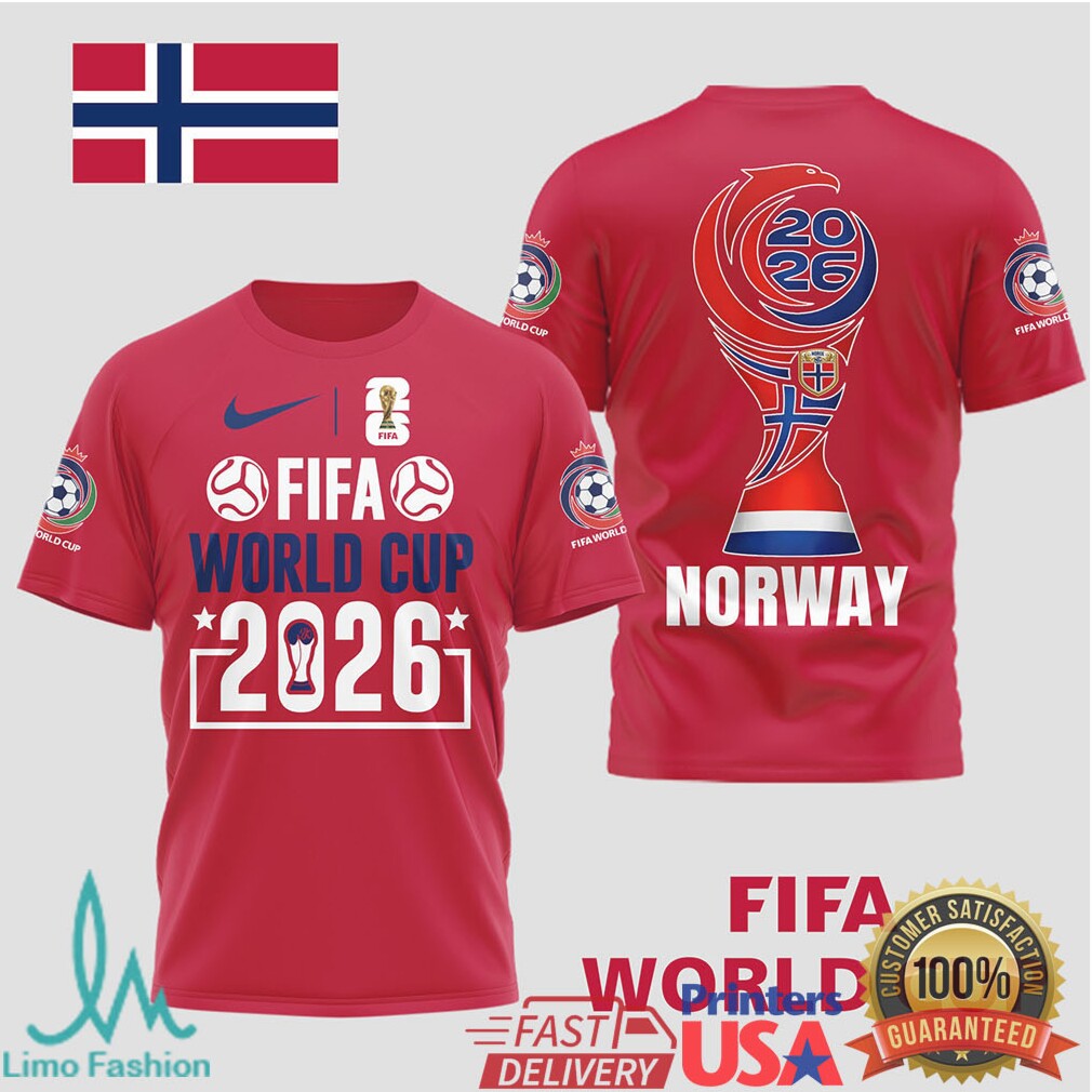 Norway FIFA World Cup 2026 International Fan T Shirt - Limotees LLC