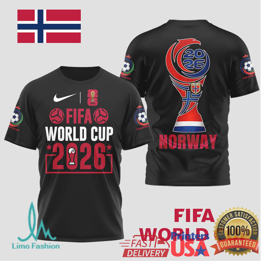 Norway FIFA World Cup 2026 International Fan T Shirt - Limotees LLC