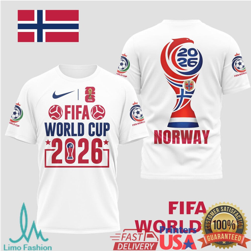 Norway FIFA World Cup 2026 International Fan T Shirt - Limotees LLC