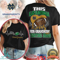 Notre Dame Fighting Irish Football Grandma Gameday Heart T Shirt