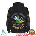 Notre Dame Fighting Irish x Baby Yoda Star Wars Galaxy All Over Print T Shirt - Limotees LLC