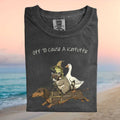 Off to Cause a Kerfuffle Dachshund Raccoon Frog Goose Meme T Shirt - Limotees LLC