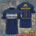 Official Michigan Wolverines 2026 NCAA Basketball National Champions Logo Apparel T Shirt - Limotees LLC