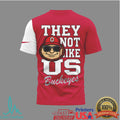 Ohio State Buckeyes “They Not Like Us” Brutus Mascot Graphic T Shirt - Limotees LLC