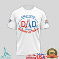 Oklahoma City Thunder Grateful Dead Dad T Shirt OKC Thunder Deadhead Gift - Limotees LLC