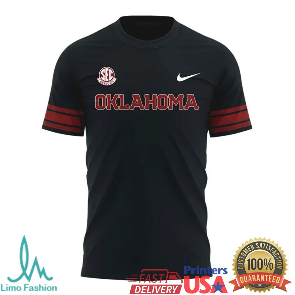 Oklahoma Sooners Hard To Kill Football Jersey Style T Shirt - Limotees LLC