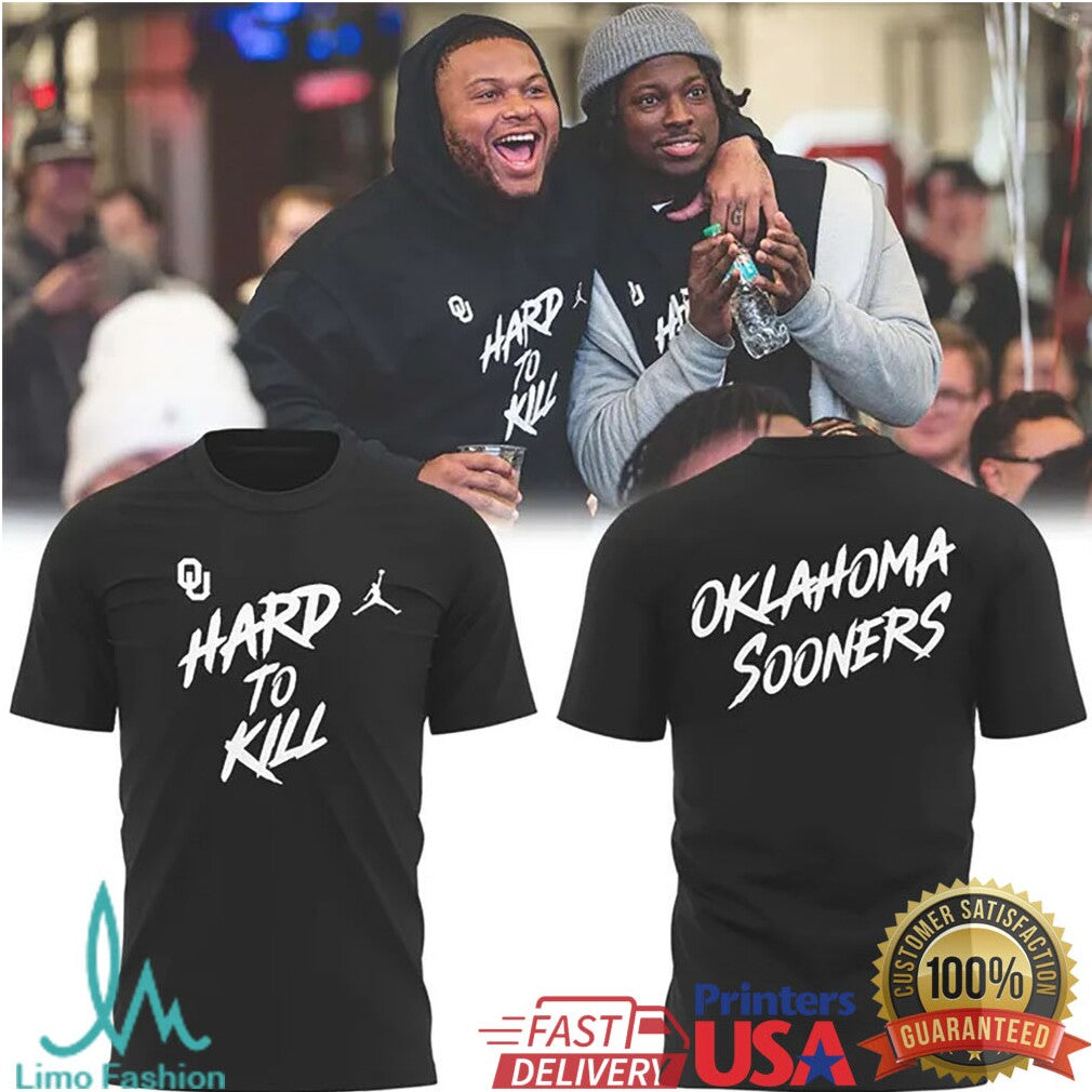 Oklahoma Sooners Hard To Kill Graphic T Shirt OU Fan Apparel - Limotees LLC