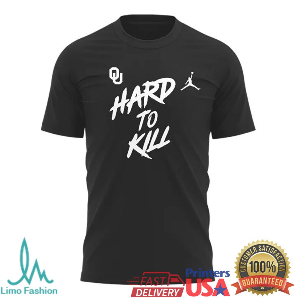 Oklahoma Sooners Hard To Kill Graphic T Shirt OU Fan Apparel - Limotees LLC