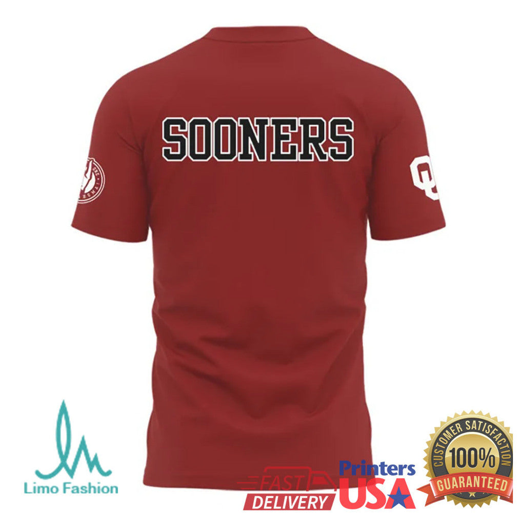 Oklahoma Sooners Jordan Brand Sideline Performance Crimson T Shirt - Limotees LLC