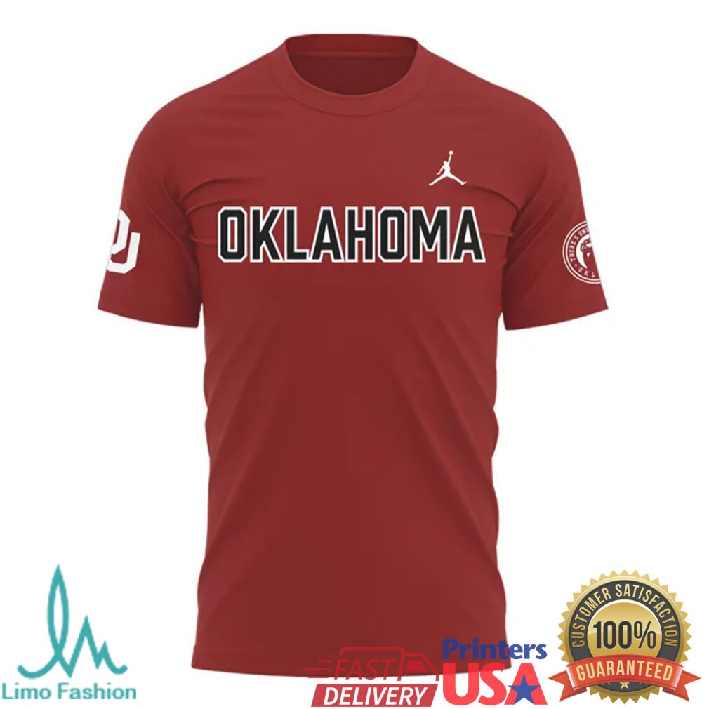 Oklahoma Sooners Jordan Brand Sideline Performance Crimson T Shirt - Limotees LLC