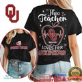 Oklahoma Sooners This Teacher Loves Her Sooners T Shirt - Limotees LLC