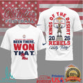 Ole Miss Rebels 2026 Fiesta Bowl Champions Shirt Been There Won That - Limotees LLC