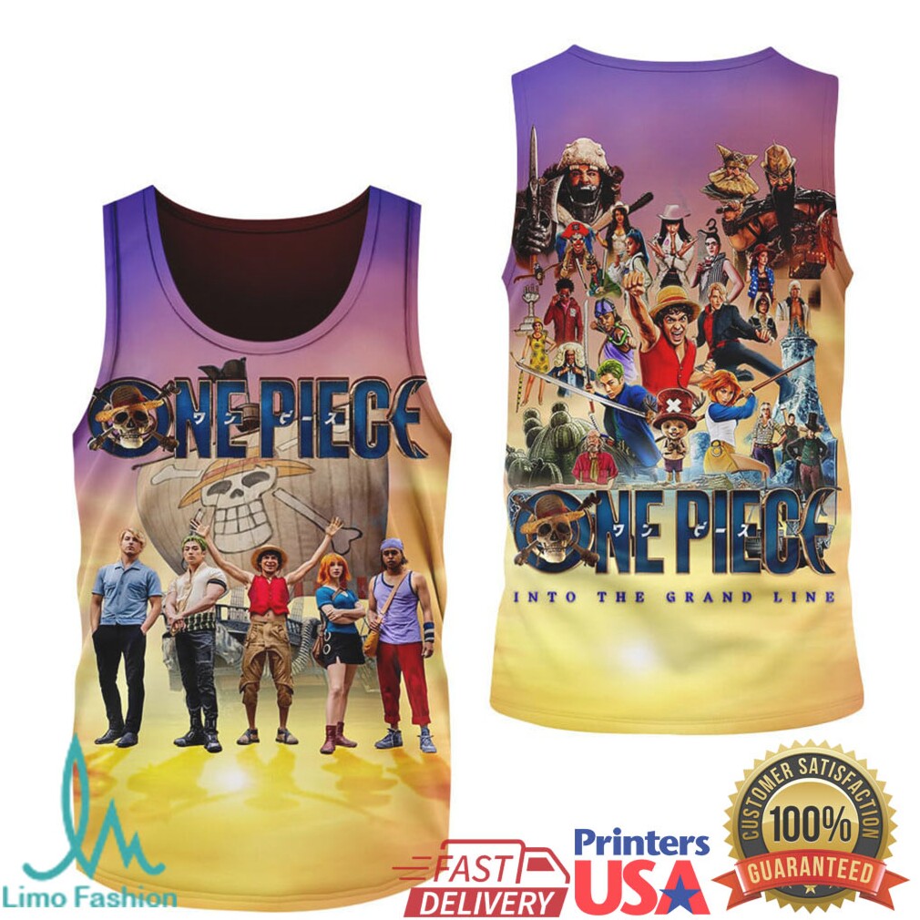 One Piece Live Action Into The Grand Line Anime T Shirt - Limotees LLC