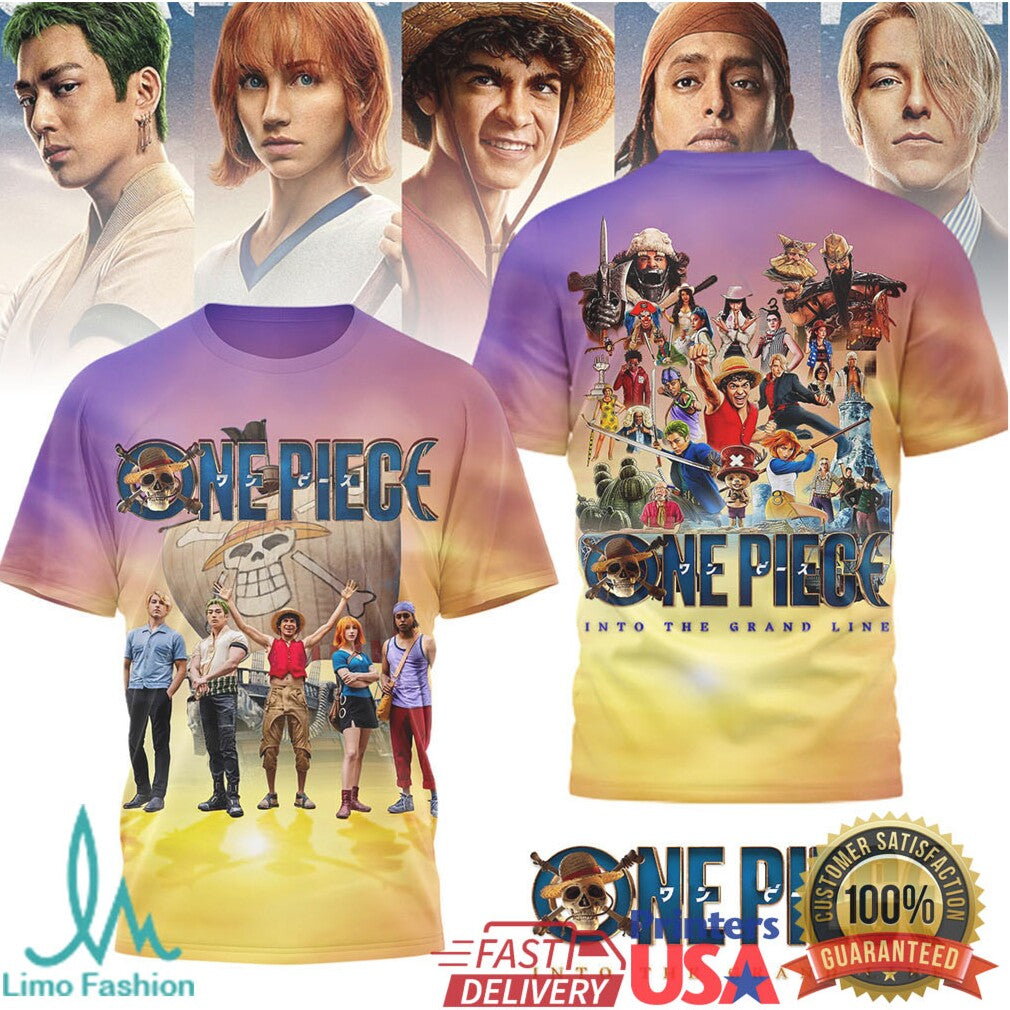One Piece Live Action Into The Grand Line Graphic T Shirt - Limotees LLC
