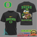 Oregon Ducks “Quack Attack” Mascot Football Graphic T Shirt - Limotees LLC