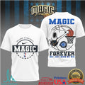 Orlando Magic Snoopy Forever Not Just When We Win Fan Apparel T Shirt - Limotees LLC