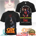 Ozzy Osbourne Brit Awards 2026 Lifetime Achievement Rock Legend T Shirt - Limotees LLC