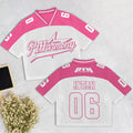 P1Harmony Mixed Mesh Pink Jersey