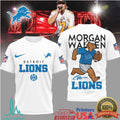 Detroit Lions Official NFL Morgan Wallen Fan 3D Shirt - Limotees LLC