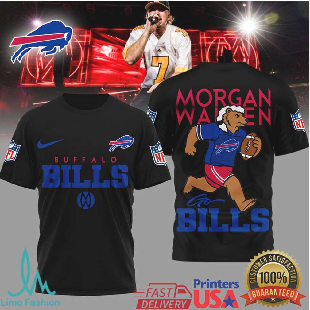 Buffalo Bills Official NFL Morgan Wallen Fan 3D Shirt - Limotees LLC