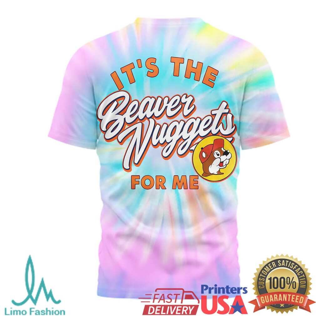 Peace Love Beaver Nuggets Buc ee's Pastel Tie Dye Graphic Tee - Limotees LLC