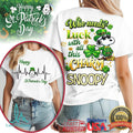 Peanuts Snoopy St. Patrick’s Day Leprechaun Luck and Charm T Shirt - Limotees LLC