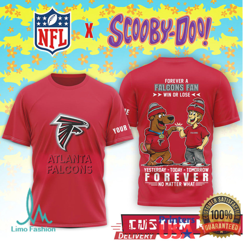 Personalized Atlanta Falcons Scooby Doo Win or Lose Fan Shirt - Limotees LLC