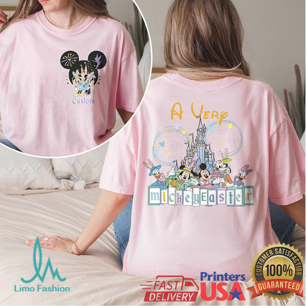 Personalized Mickey & Friends “A Very Mickey Easter” Family Vacation T Shirt - Limotees LLC