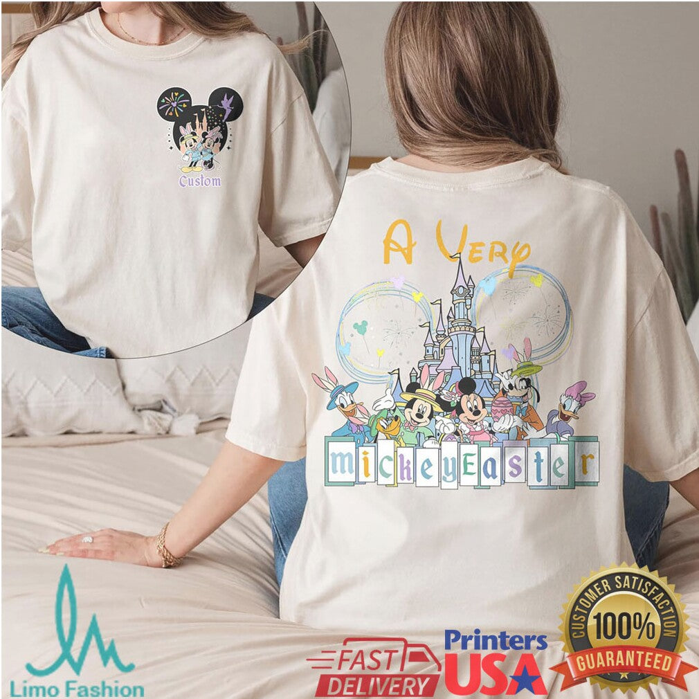 Personalized Mickey & Friends “A Very Mickey Easter” Family Vacation T Shirt - Limotees LLC