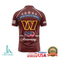 Personalized Washington Commanders USA 250th Anniversary Patriotic - Limotees LLC