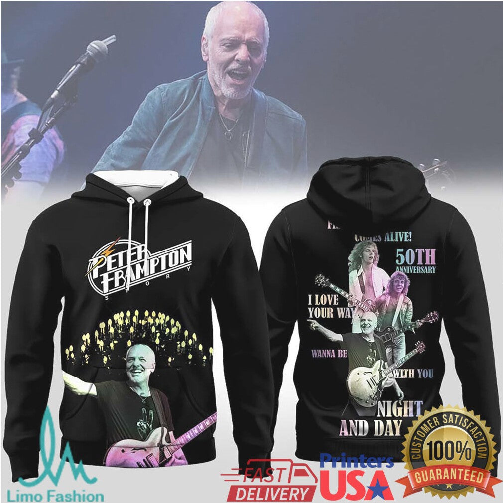 Peter Frampton Comes Alive! 50th Anniversary Tour 2026 t shirt & T Shirt - Limotees LLC