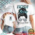 Philadelphia Eagles A Wise Woman Once Said I'm Out Retirement 2026 T Shirt - Limotees LLC