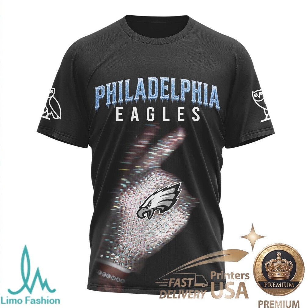 Philadelphia Eagles Drake Iceman OVO Hip Hop Sports Jersey - Limotees LLC
