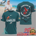Philadelphia Eagles Forever In Margaritaville Jimmy Buffett Fan Tee - Limotees LLC
