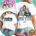 Philadelphia Eagles Golden Girls Thank You For Being A Fan T Shirt - Limotees LLC