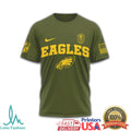 Philadelphia Eagles Green Berets Special Forces Military Olive T Shirt - Limotees LLC