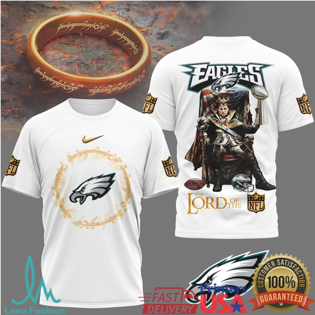 Philadelphia Eagles Lord Of The Nfl Super Bowl Parody Shirt - Limotees LLC