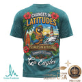 Philadelphia Eagles Margaritaville Changes In Latitudes Summer Session T Shirt - Limotees LLC