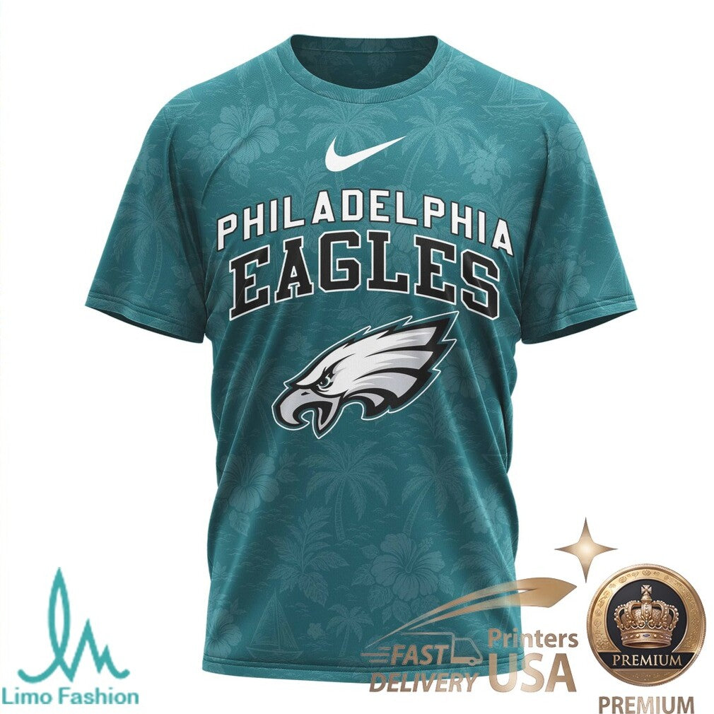 Philadelphia Eagles Margaritaville Changes In Latitudes Summer Session T Shirt - Limotees LLC