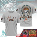 Philadelphia Eagles Native American Heritage Month Graphic T Shirt - Limotees LLC