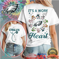 Philadelphia Eagles Official NFL Grateful Dead Nurse 3D Shirt - Limotees LLC