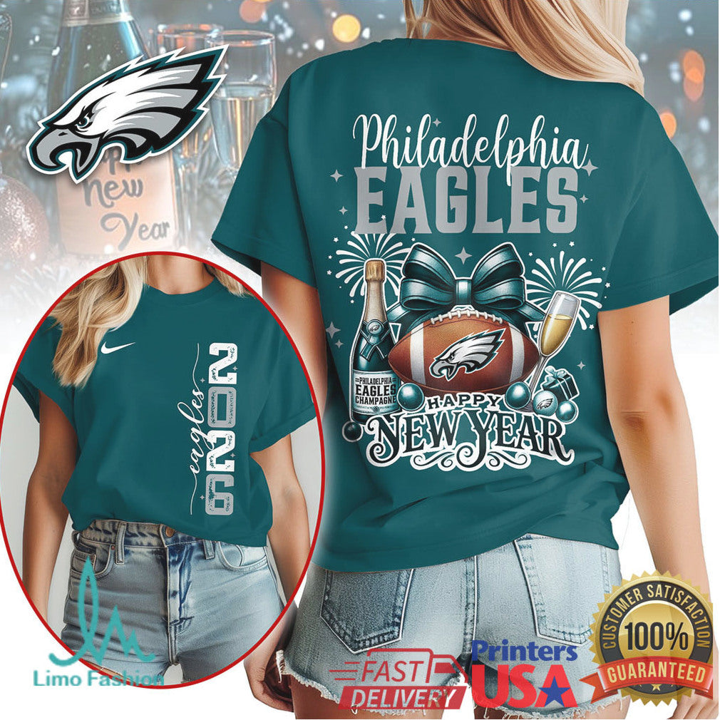 Philadelphia Eagles Official NFL New Year New Game 3D Shirt - Limotees LLC